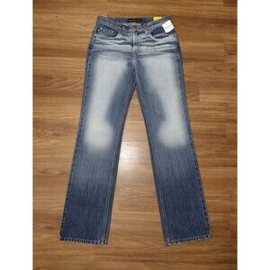 Express Jeans Women 5/6 S Boot Cut Low Rise Medium Wash Stretch Denim 28x33 NWT